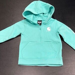 Carhartt Kids' Teal Hoodie